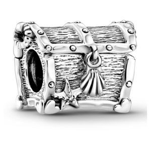 PANDORA Sterling Silver Chest of Treasure Nautical Travel Charm - 799432C00